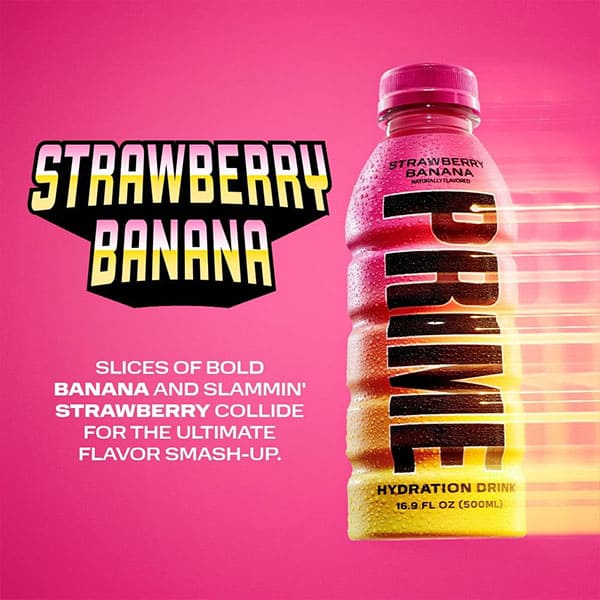 16.9 oz Banana & Strawberry Beverage