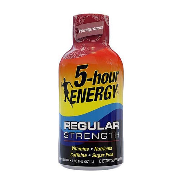 5-hour Energy - Energy Shot Regular Strength Box Pomegranate
