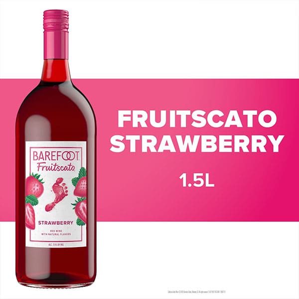 Barefoot Wine & Bubbly Barefoot Fruit-Scato Watermelon Moscato 750ml Moscato