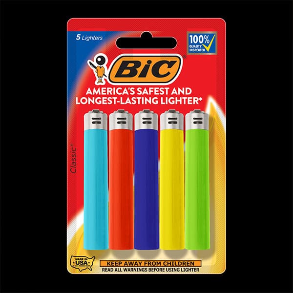 BIC Mini Lighter, Fashion Series, 1 Count (Sold as 1 Individual Lighter