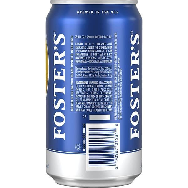 Fosters beer