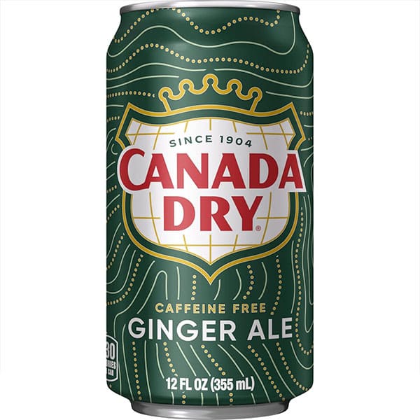 Ginger ale cans
