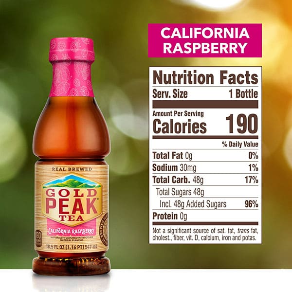 Gold Peak Cali Raspberry Tea