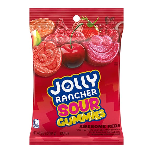 Jolly Rancher Sour Gummies 6.5 oz Bag