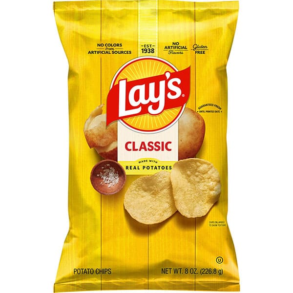 Lay S Classic Potato Chips oz Bag