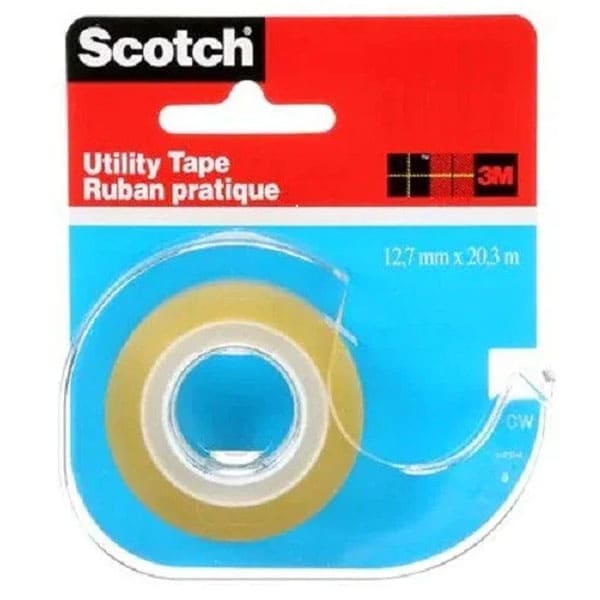 Scotch 1/2 in. W x 700 in. L Tape Yellow