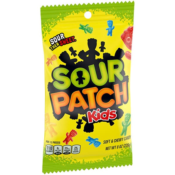 Sour Patch Kids Extreme Sour Soft & Chewy Candy