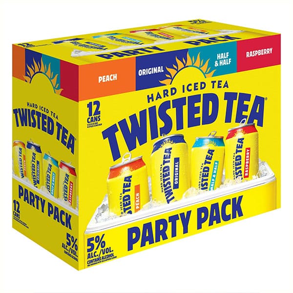 Twisted Tea Light Hard, 5.0% abv