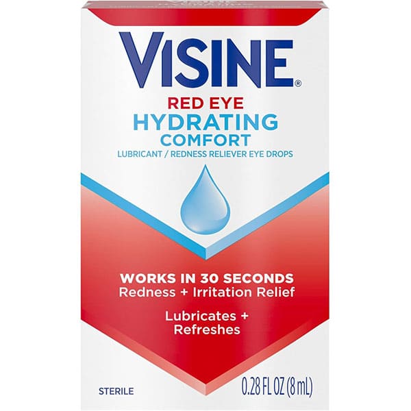 Visine Redness Relief Original Sterile TetrahydRozoline HCL Eye Drops